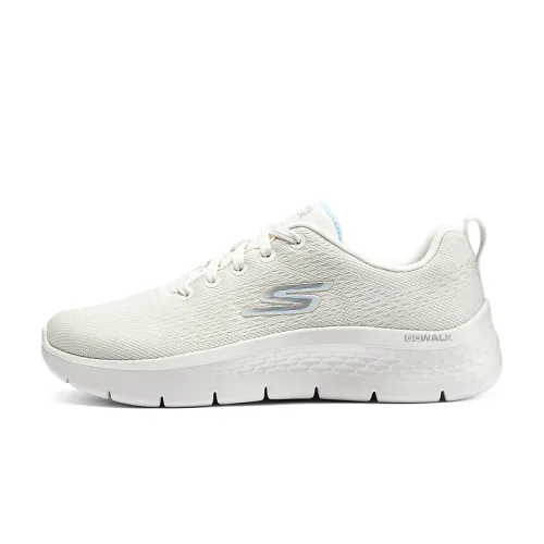 Skechers Cushioning Abrasion Resistant Cushioning, Wear Resistant Low top Casual Running Shoes Women's Light Blue