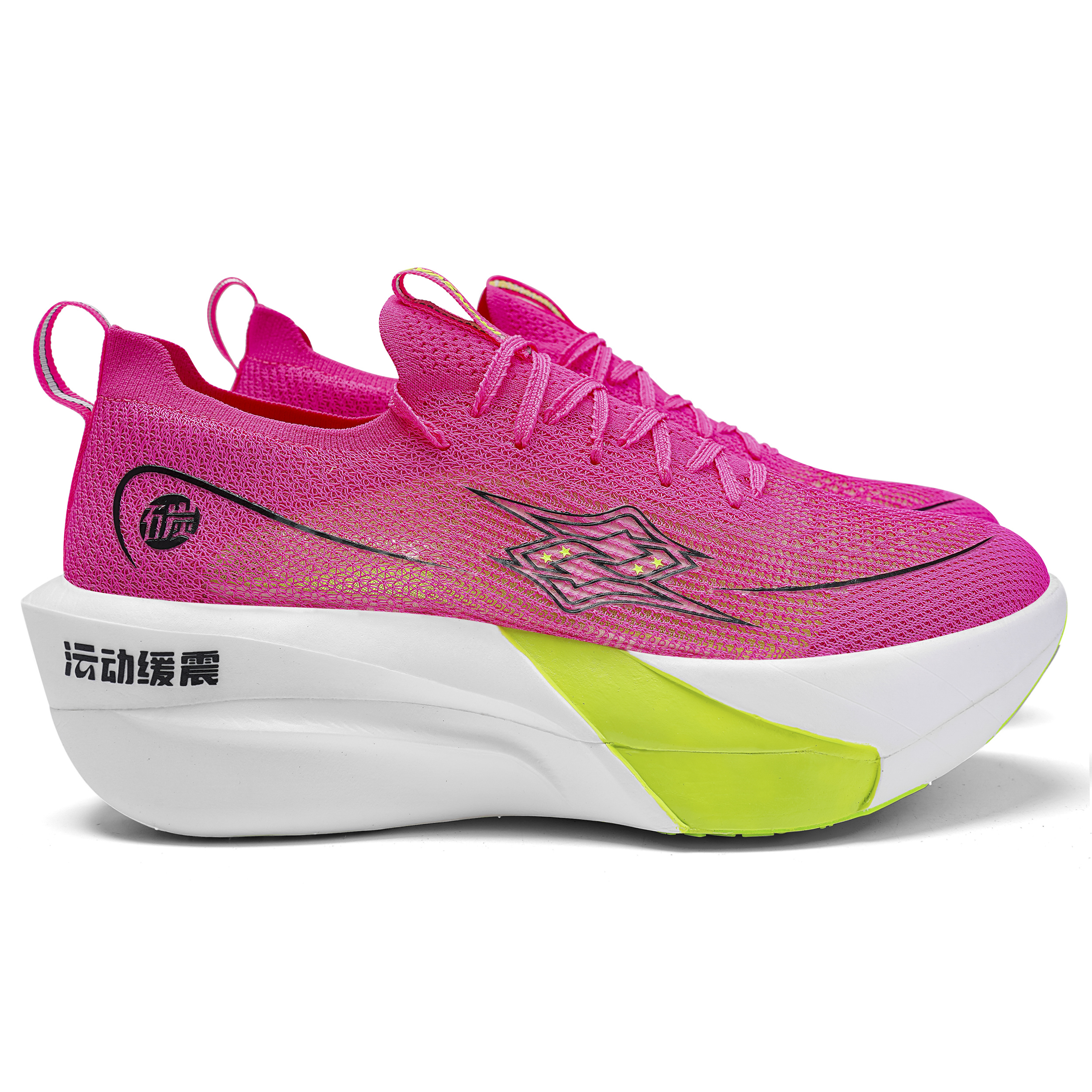 IRUNSVAN Low top Running Shoes Unisex Vivid Purple And Rosy Red