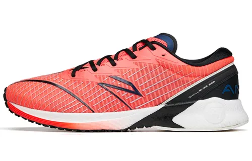 Anta C202 Cushioning Slip Resistant Abrasion Resistant Breathable Low top Running Shoes Men's Red Black Blue