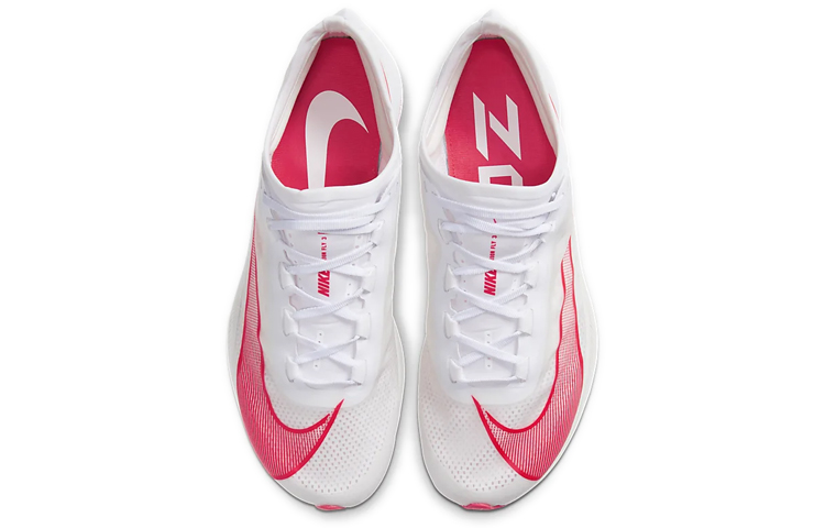 Кроссовки Nike Zoom Fly 3 (бело-красные) — фото 4