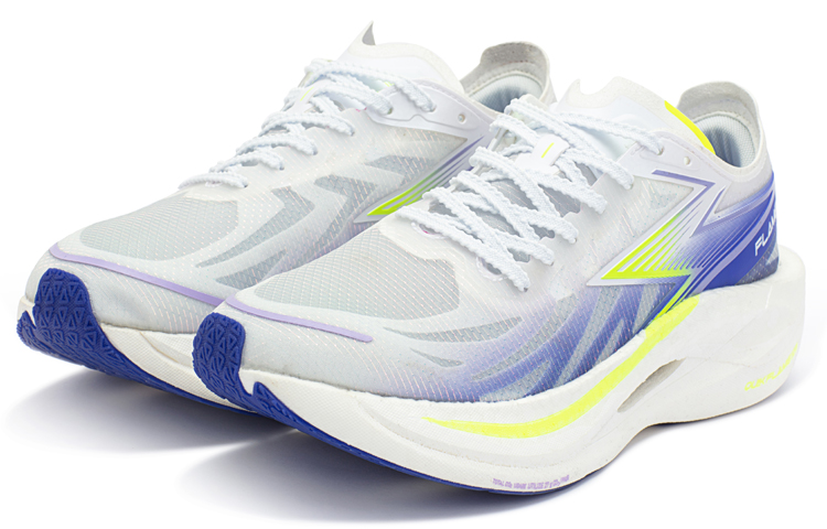 361° Feiran 2 Mesh Cushioning Slip Resistant Abrasion Resistant Coverage Low top Running Shoes Women’s White Blue