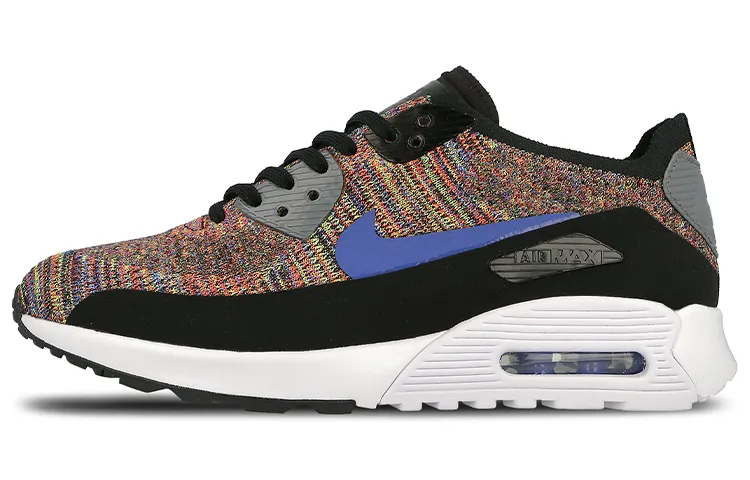Nike Air Max 90 Ultra 2.0 Flyknit Woven Low top Running Shoes Women's Multicolor