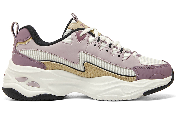 Skechers Dlites 1.0 ‘Mauve Yellow White’ Women’s