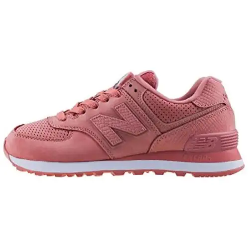 New Balance NB 574 Comfortable Fabric Low top Running Shoes Women's Cameo Brown