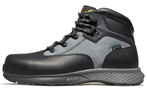 Timberland Euro Hiker Abrasion Resistant Ankle Length Outdoor Boots Black Gray