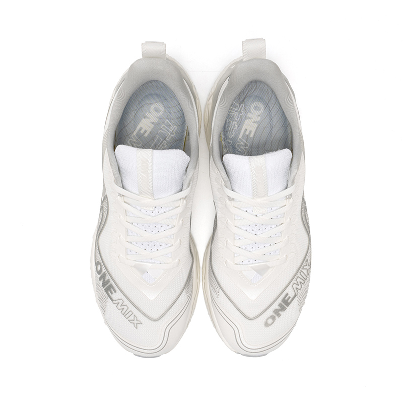 ONEMIX Mulan Creek Running Shoes Unisex Radiant White