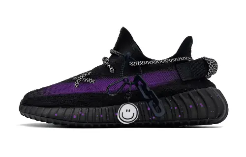 Adidas Originals Yeezy Boost 350 V2 Low top Casual Shoes Unisex Black