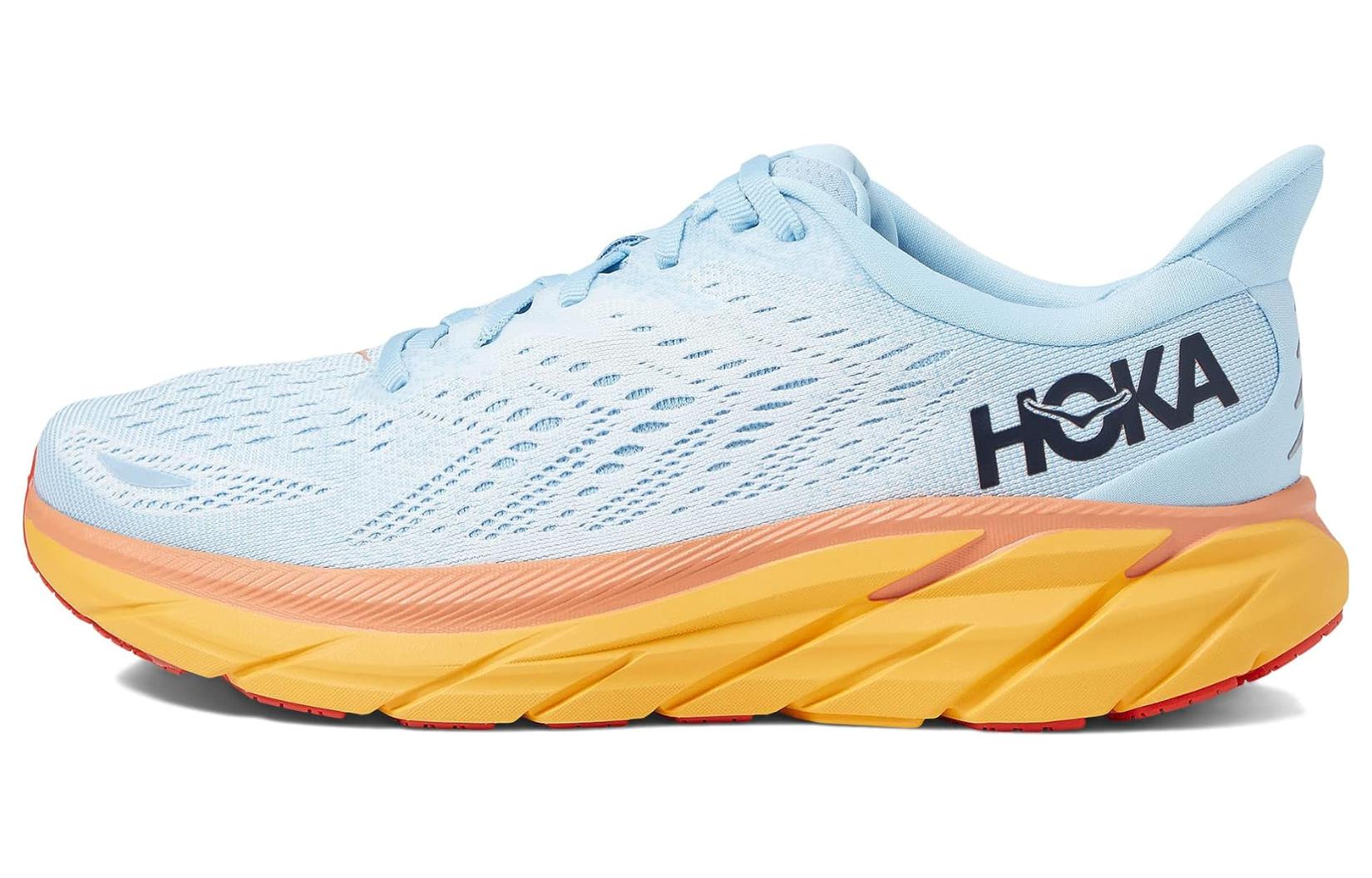 HOKA ONE ONE Clifton 8 Summer Song Ice Flow Orange Women’s