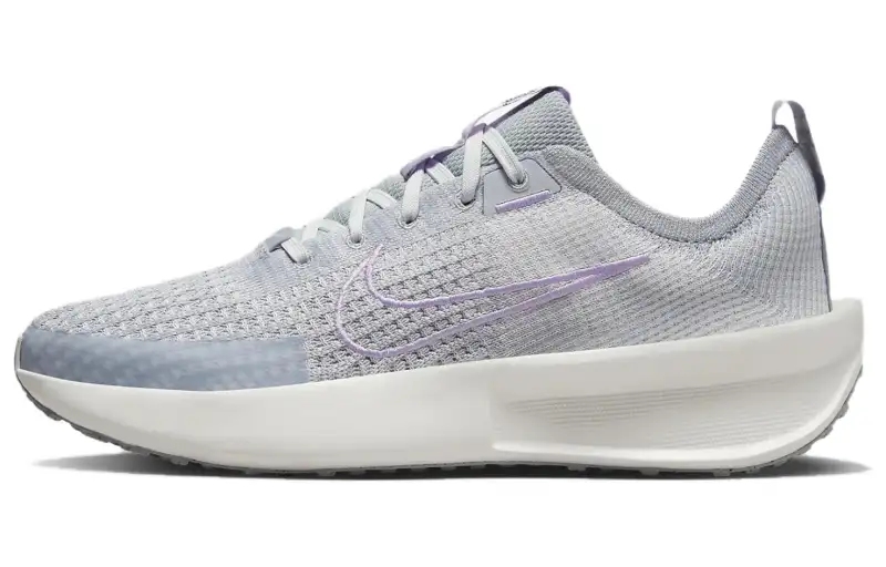 Nike Interact Run Wolf Grey Summit White Vast Grey Violet Mist Women's