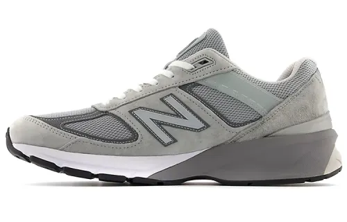 New Balance NB 990 V5 Vintage Low top Casual Running Shoes Men's Heritage Gray Made In USA 4E Width
