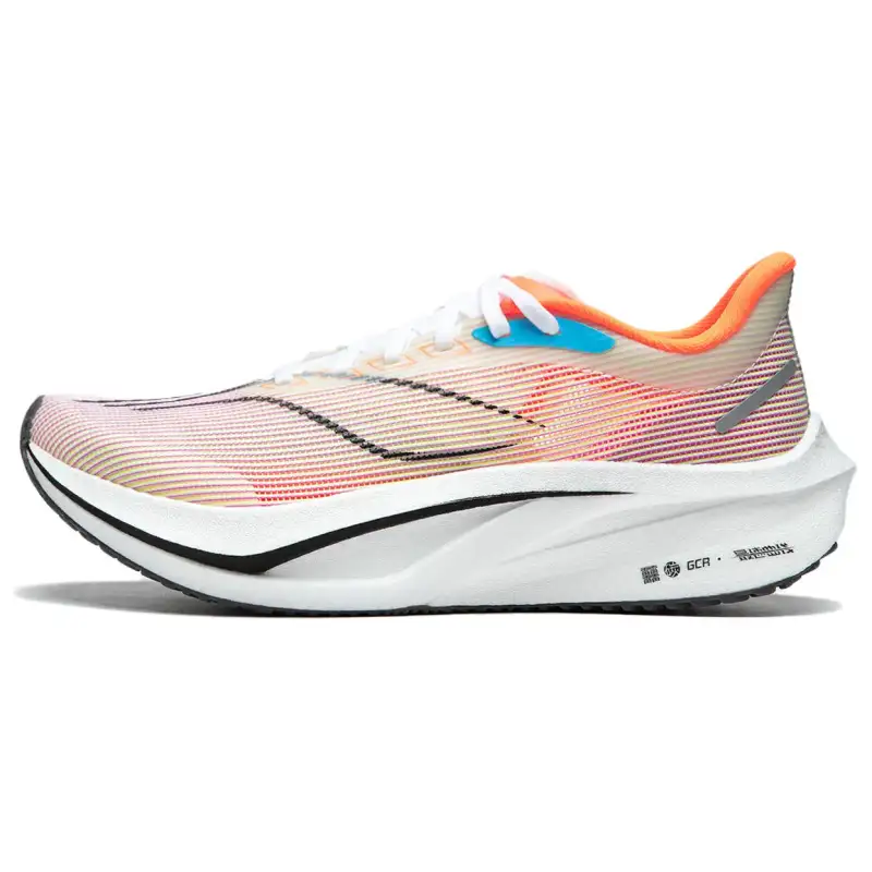 Li Ning Feidian 4 Challenger Running Shoes Women's Low Top Orange