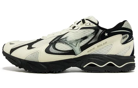 Mizuno Wave Solar Comfortable Textile, Synthetic Leather Cushioning Support Cushioning Support Low top Running Shoes