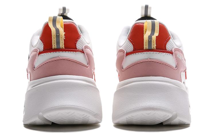 QIAODAN Versatile Slip Resistant Abrasion Resistant Low top Running Shoes Women’s Pink White