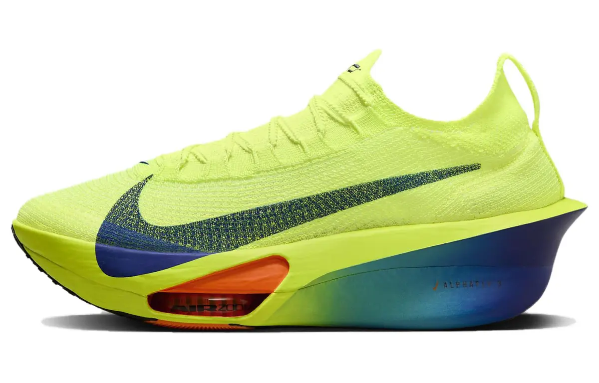 Nike Air Zoom Alphafly Next% 3 Low top Carbon Plate Marathon Running Shoes Men's Green