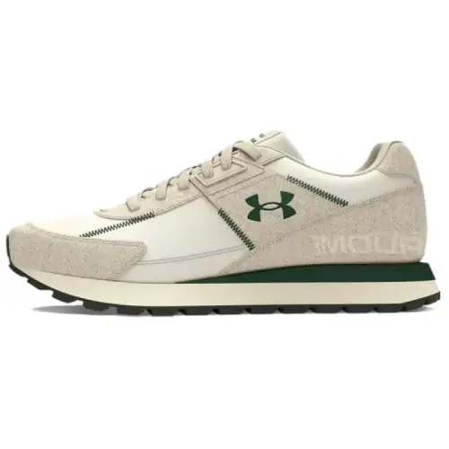 Under Armour Essential Abrasion Resistant Breathable Low top Casual City Commuting Running Shoes Men's White