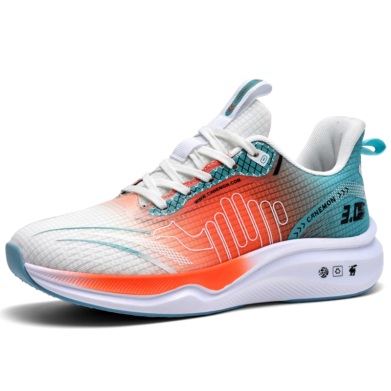 LINGHANGLUOTUO Fabric Slip Resistant And Breathable Coverage Low top Running Shoes Men’s