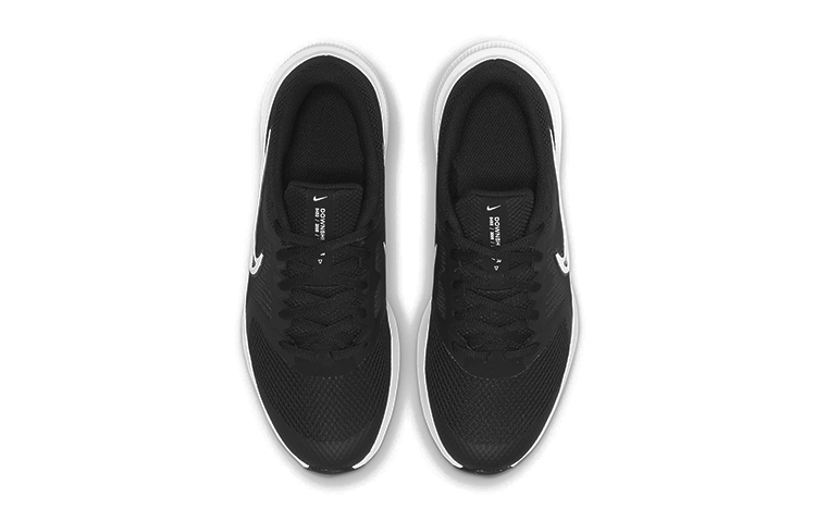 Женские кроссовки Nike Downshifter 11 (черно-белые) — Чёрный / белый — фото 4