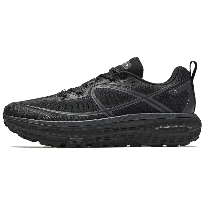 Anta Champion Full Row 2 Fashion Trend Cushioning Abrasion Resistant Lightweight Low top Casual Running Shoes Men's