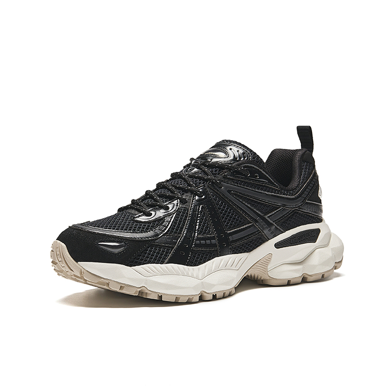 Anta Champion G02 V2 Comfortable Cushioning Slip Resistant Low top Running Shoes Men’s Basic Black