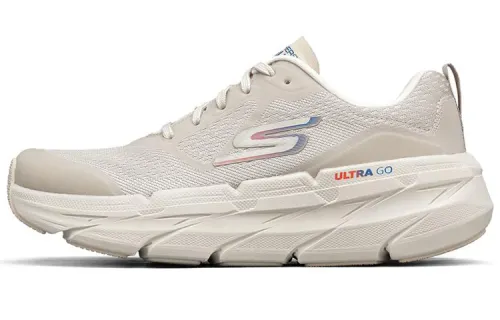 Skechers Max Cushioning Running Shoes Women's Low Top Natural