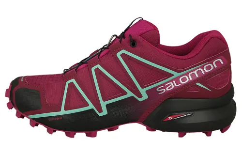 SALOMON Speedcross 4 Low top Running Shoes Women's Burgundy