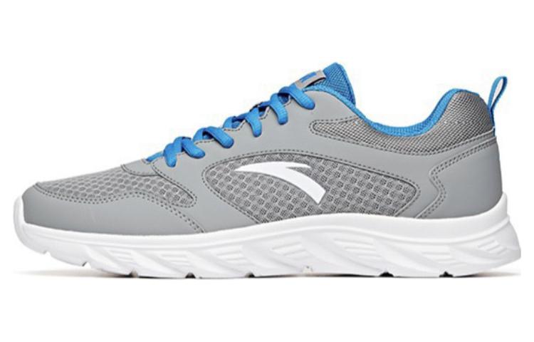 Anta Cushioning Slip Resistant Abrasion Resistant Low top Running Shoes Men’s Light Blue