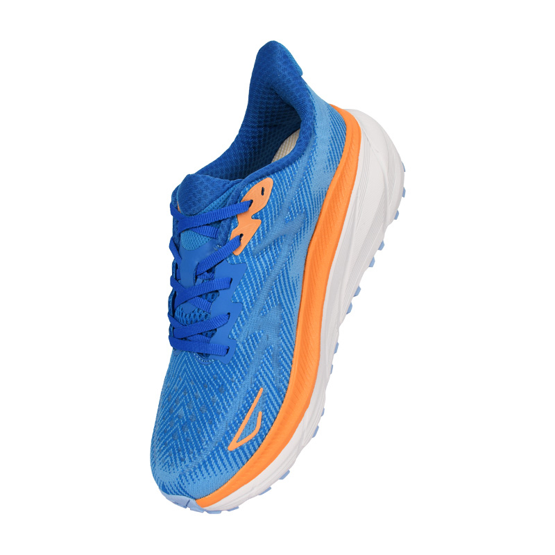 TREEPERI Running Shoes Unisex Low Top Orange White