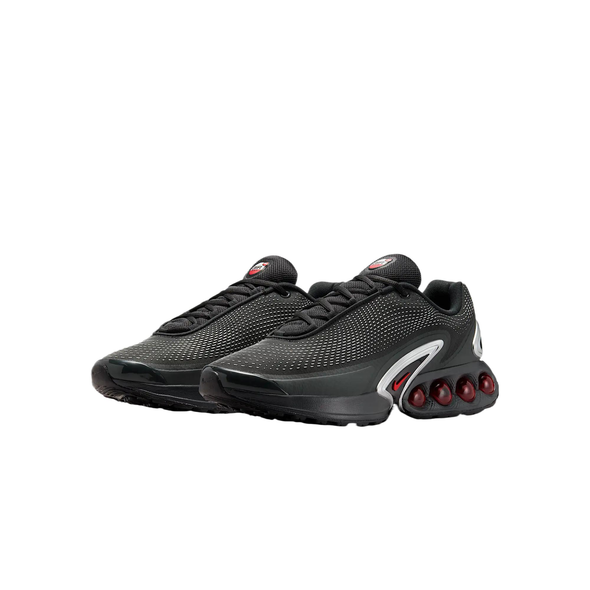 Nike Air Max Dn Black Metallic Silver Red