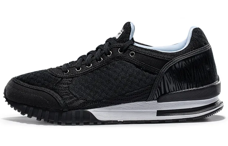 Onitsuka Tiger Cushioning Abrasion Resistant Lightweight Low top Running Shoes Unisex Black