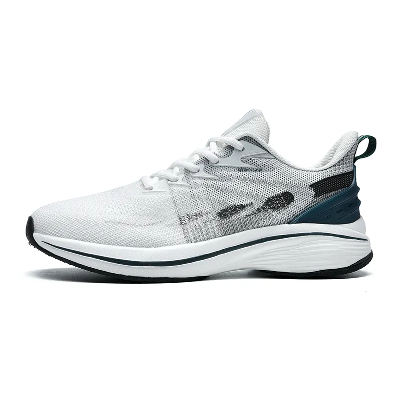K bird Textile, TPU Cushioning Abrasion Resistant Breathable Lightweight Low top Running Shoes Men's