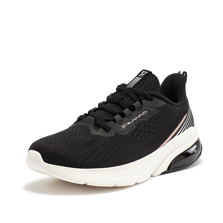 361° Low top Air Cushion Casual Running Shoes Women’s Black White