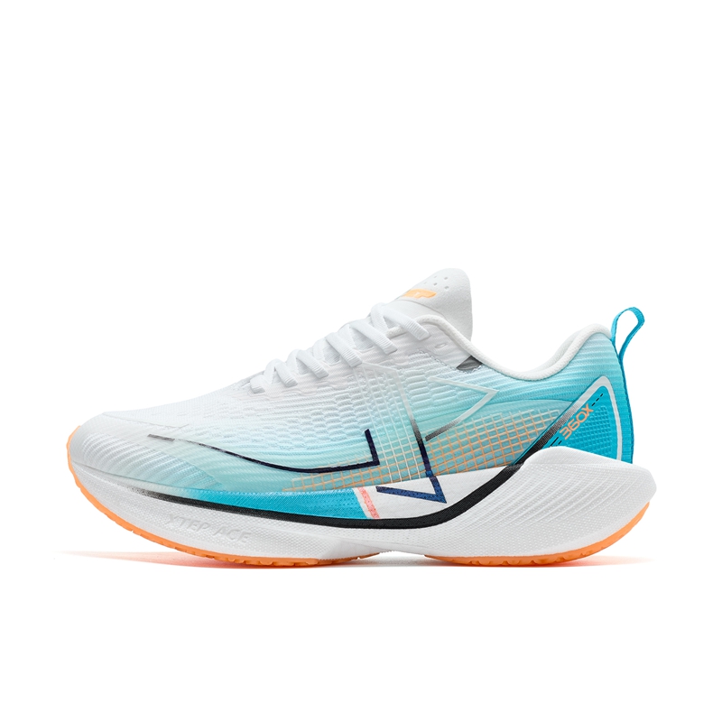 XTEP 360X Fabric Cushioning, Wear Resistant Low top Running Shoes Women's Le Mans Colorway