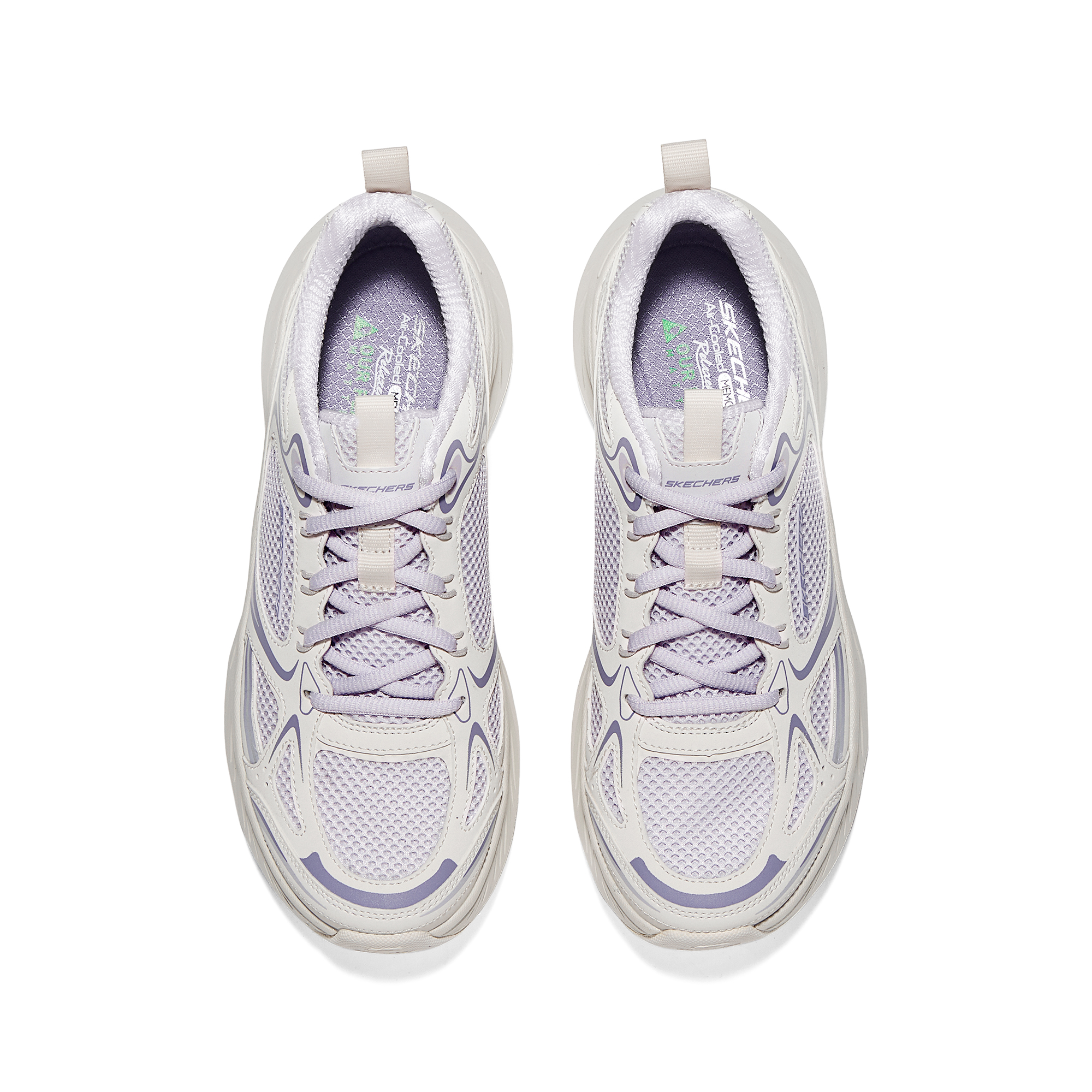 Skechers Edgeride Low top Casual Running Shoes Women’s Ecru