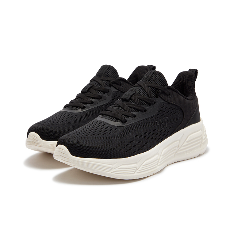 361° Slip Resistant, Abrasion Resistant, Breathable Low top Running Shoes Women’s Black White