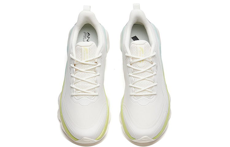 ANTA Running Shoes Women’s Low Top Ivory White/Light Purple Gray