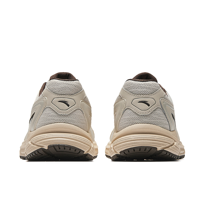 Anta Height Increasing Lightweight Breathable Low top Casual City Commuting Running Shoes Women’s Brown Gray