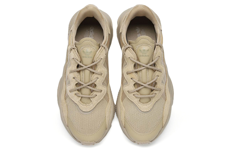 Женские кроссовки adidas originals Ozweego (коричневые) — Коричневый — фото 4