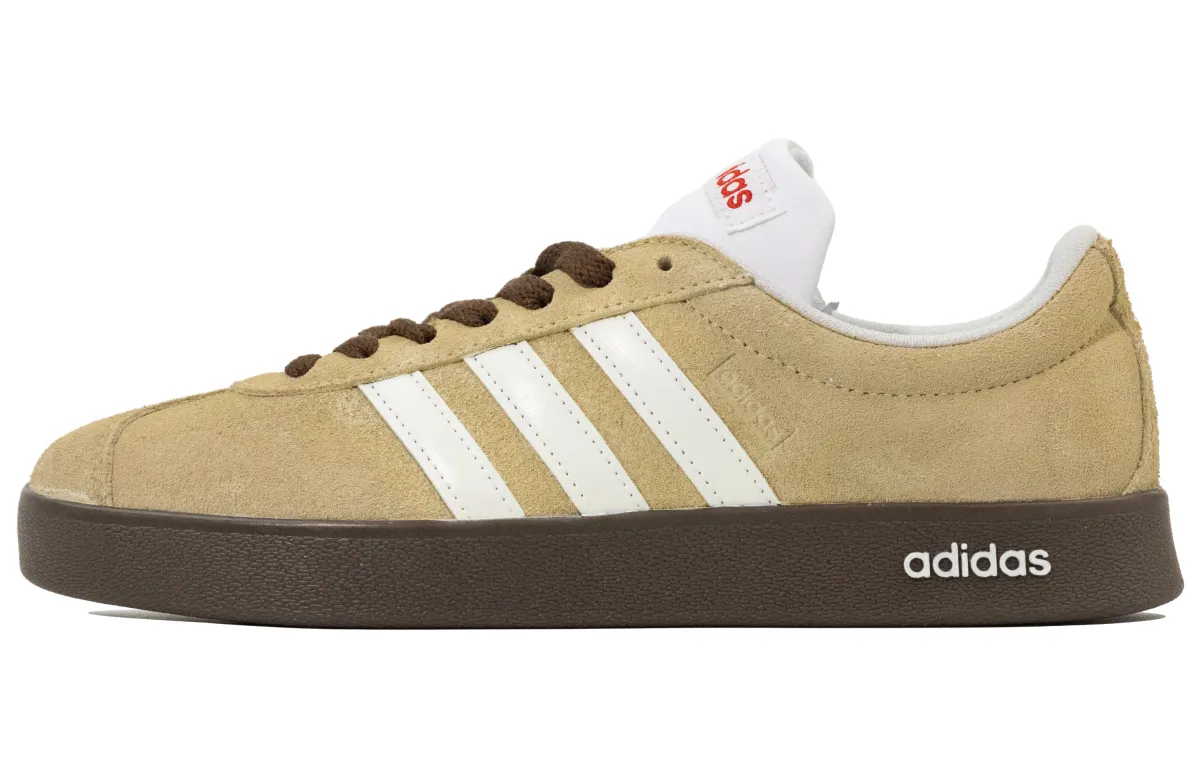 Adidas VL COURT 2.0 Cushioning Low top Skateboard Shoes Unisex Linen