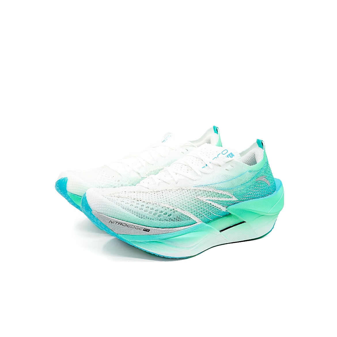 Anta C202 6.0 PRO Slip Resistant Abrasion Resistant Low top Casual Running Shoes Women’s White Green Blue