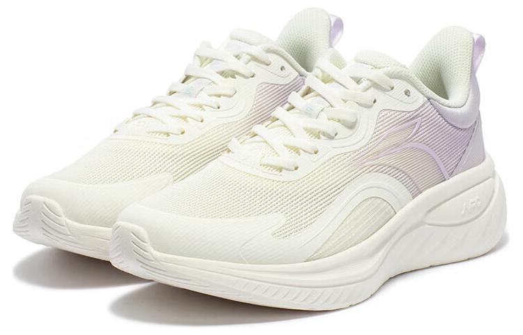 361° Fluttershy 3.0 Cushioning Breathable Lightweight Low top Running Shoes Women’s White Purple