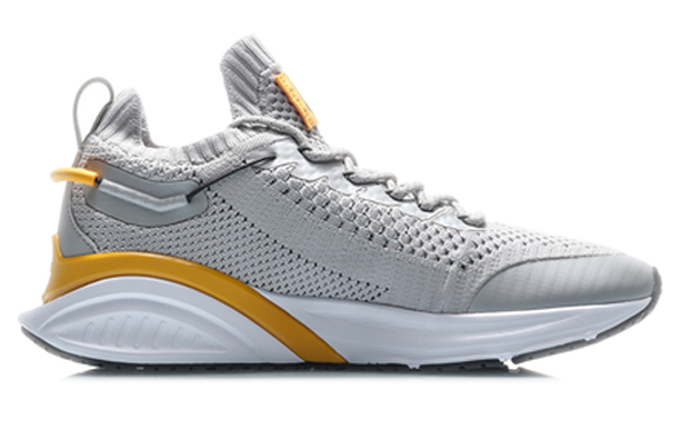 Li Ning Cushioning Low top Running Shoes Men’s Microcrystalline Gray