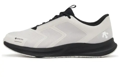DESCENTE RUNNING Cushioning Abrasion Resistant Support Low top Running Shoes Women's Light Gray