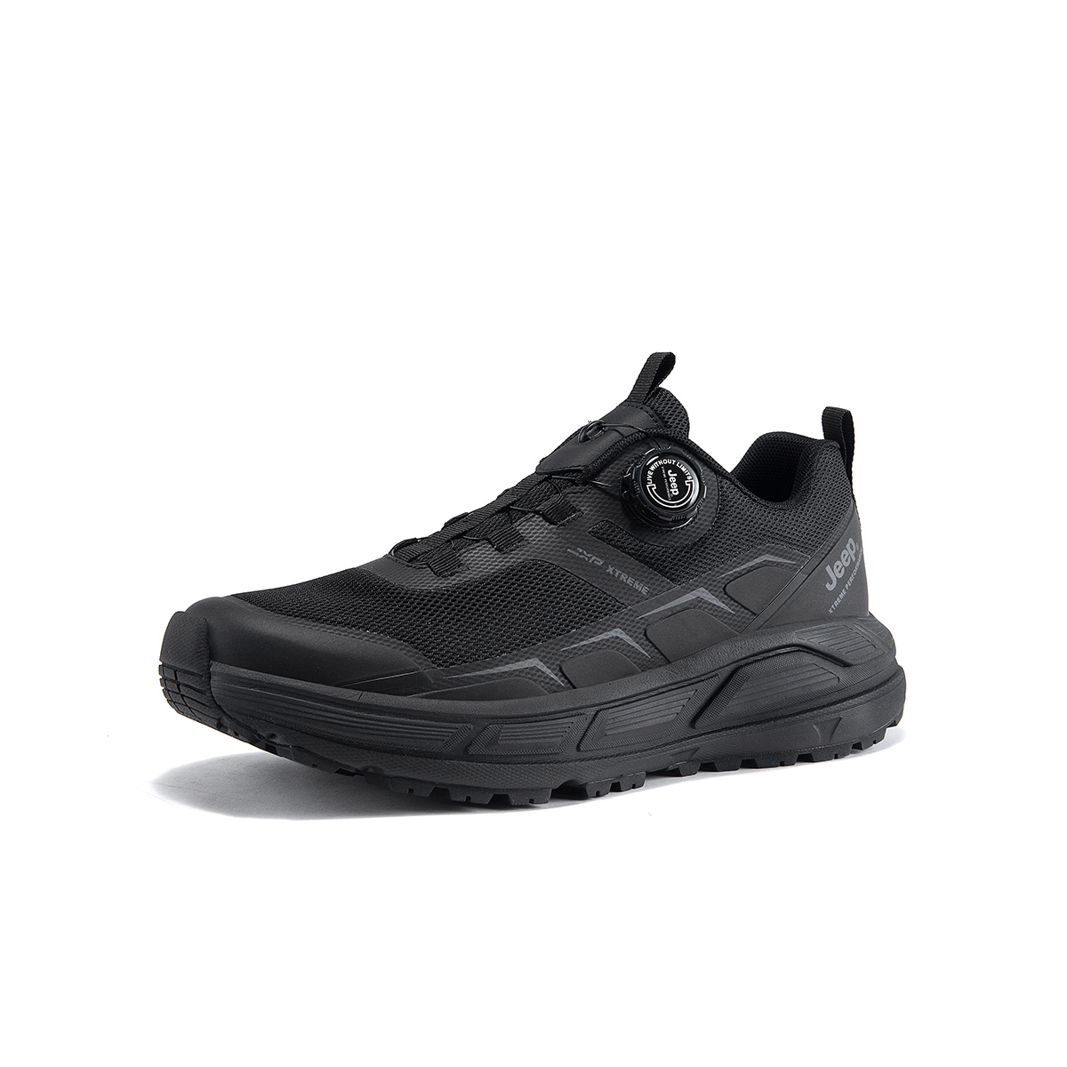 Jeep Marathon Training Sprint Physical Fitness Test & Exam Racing Running Shoes Men’s Black