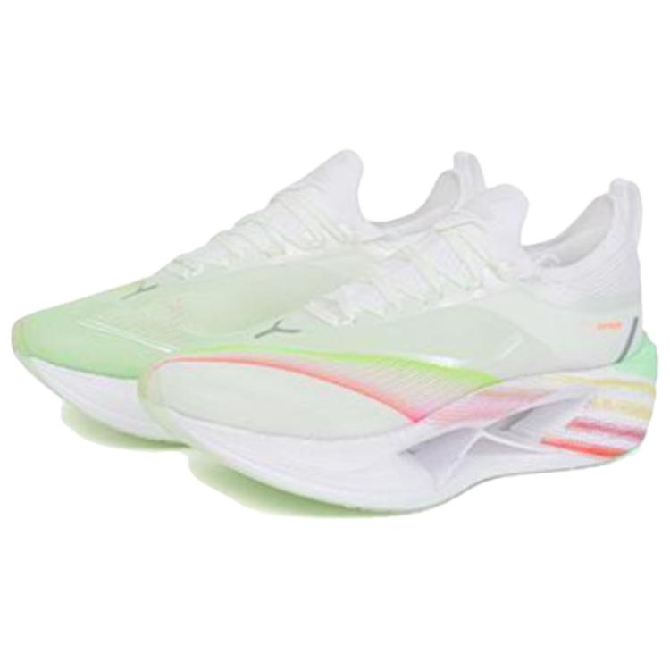 XTEP Colorful Cloud Fabric Slip Resistant Abrasion Resistant Low top Casual Running Shoes Women’s White Green