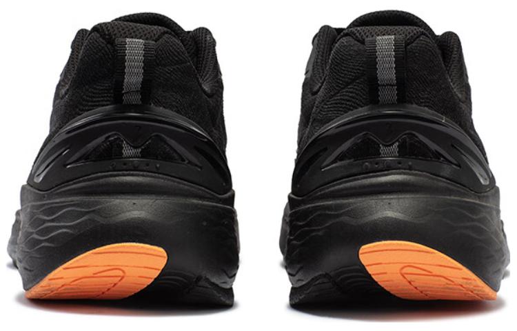 361° Cushioning Slip Resistant Cushioning Slip Resistant Low top Running Shoes Men’s Black Orange