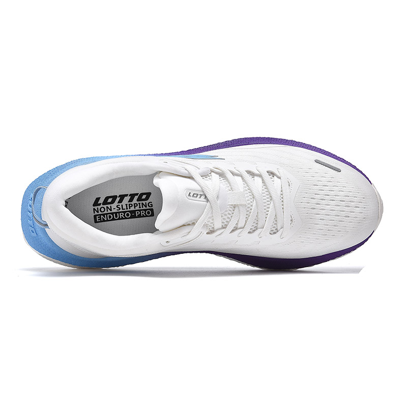 LOTTO Cushioning Slip Resistant Breathable Lightweight Rebound Low top Running Shoes Men's