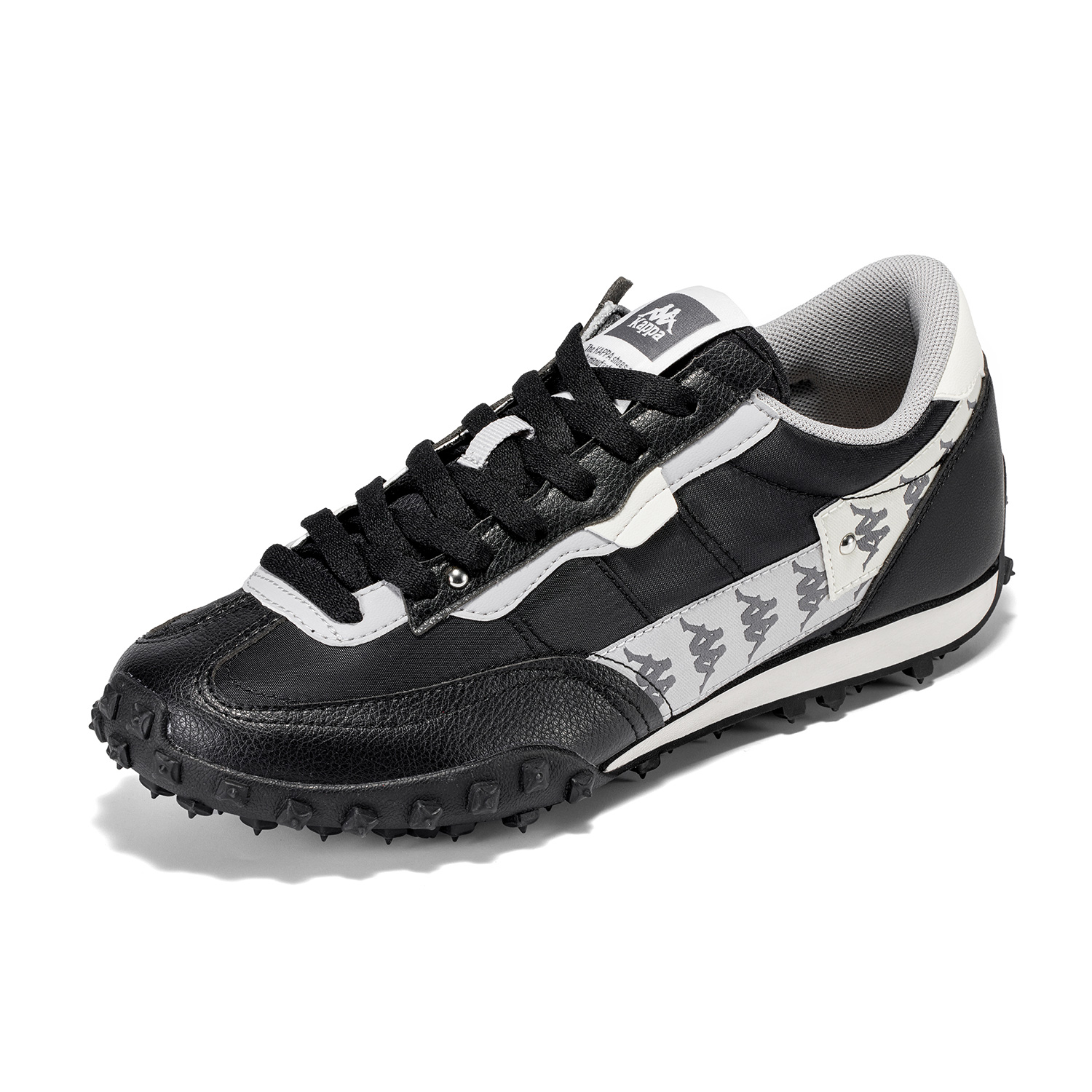 Kappa Lightweight Breathable Lightweight And Breathable Running Shoes Unisex Black White