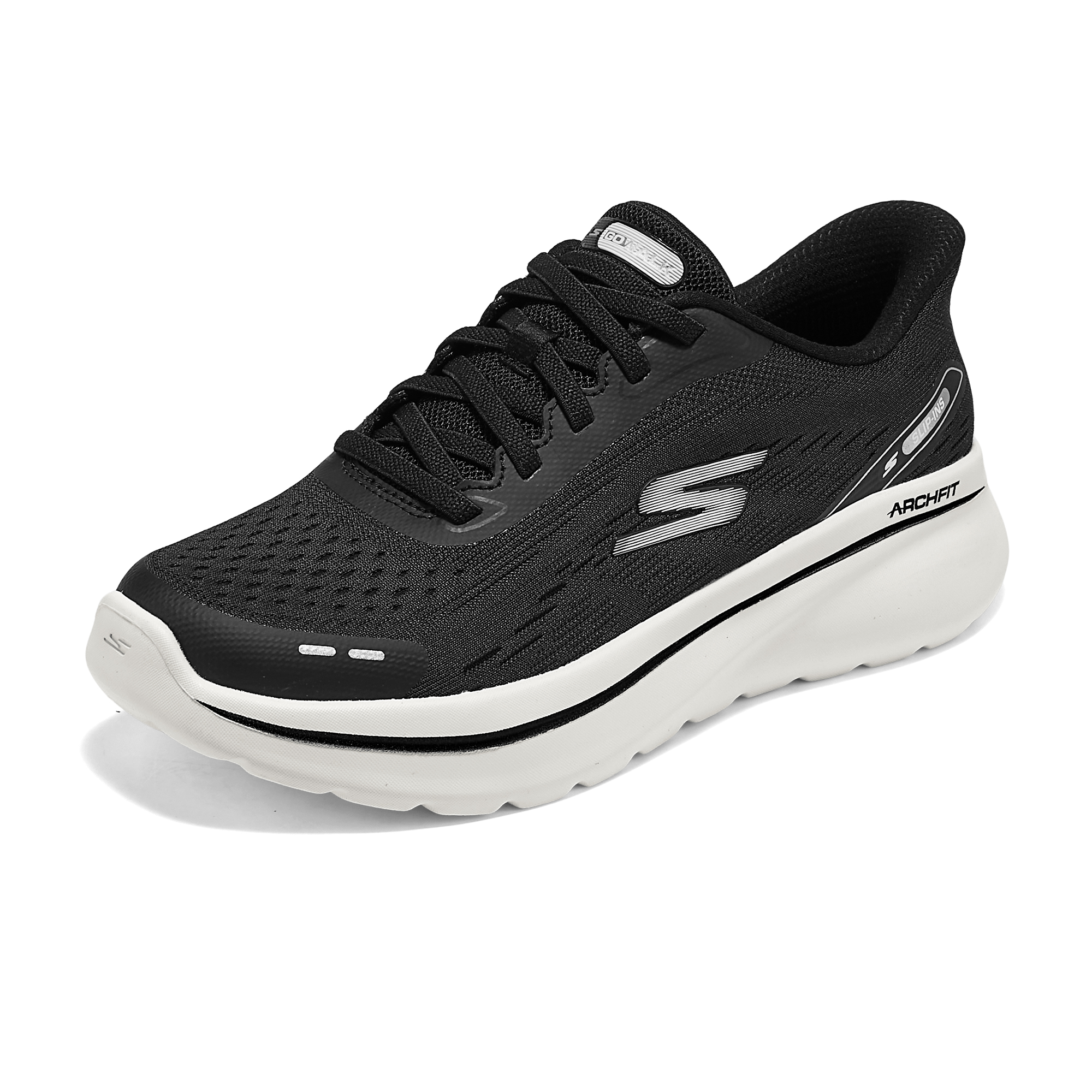 Skechers Women’s GO WALK Abrasion Resistant Breathable Low top Casual Shoes Women’s Black