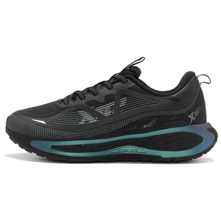 XTEP Slip Resistant Abrasion Resistant Low top Running Shoes Women’s Black
