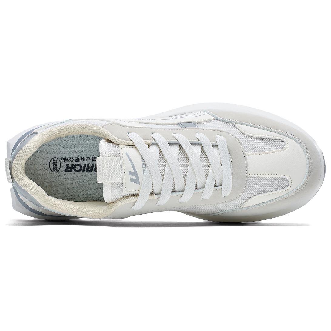 Warrior Textile, Synthetic Leather Breathable And Lightweight Low top Casual City Commuting Running Shoes Unisex